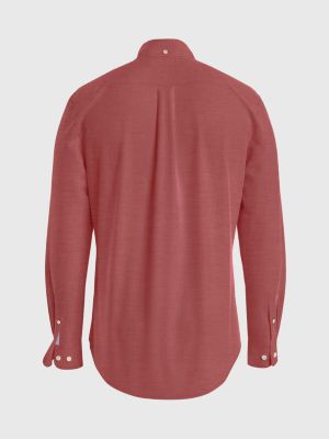 Regular Fit Essential Stretch Oxford Shirt, Regatta Red