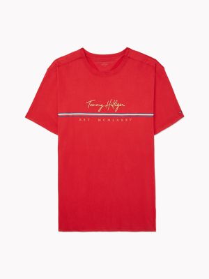 Strømcelle voldtage Sprede Signature T-Shirt | Tommy Hilfiger