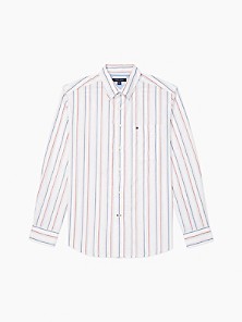 Tommy Hilfiger Boys Essential Stripe Shirt L/S 
