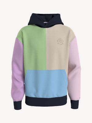 Tommy hilfiger 90s outlet colorblock hoodie