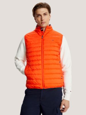 Lightweight Packable Vest, Acid Orange