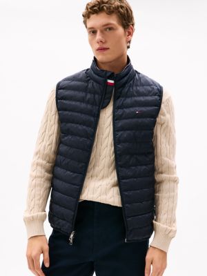 Tommy hilfiger puffer vest on sale mens