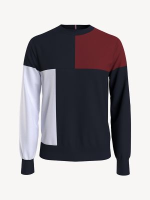 Tommy hilfiger store colorblock sweatshirt