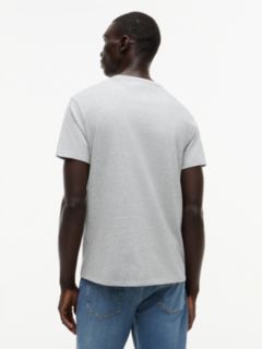 Embroidered Tommy Logo T-Shirt — Grey Heather 4