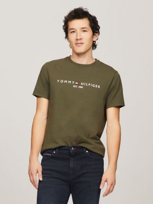 Green Tommy Hilfiger T-Shirts: Shop up to −72%