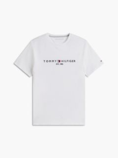 Embroidered Tommy Logo T-Shirt — Fresh White 5
