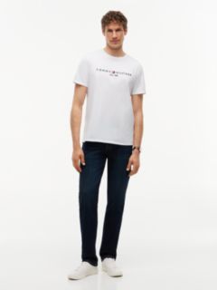 Embroidered Tommy Logo T-Shirt — Fresh White 2