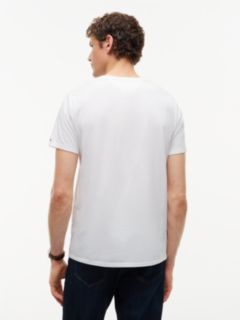 Embroidered Tommy Logo T-Shirt — Fresh White 4
