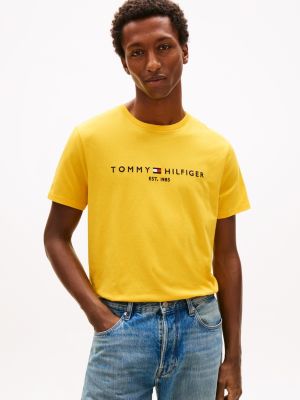 Embroidered Tommy Logo T-Shirt, Pollen