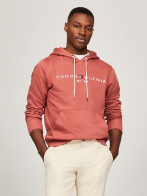 Red tommy hilfiger sales hoodie