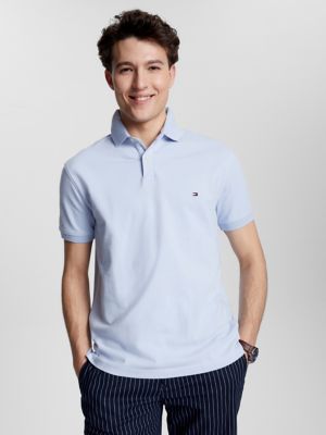 Regular Fit Tommy Polo, Breezy Blue