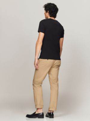 Slim Fit Premium Stretch T-Shirt, Black