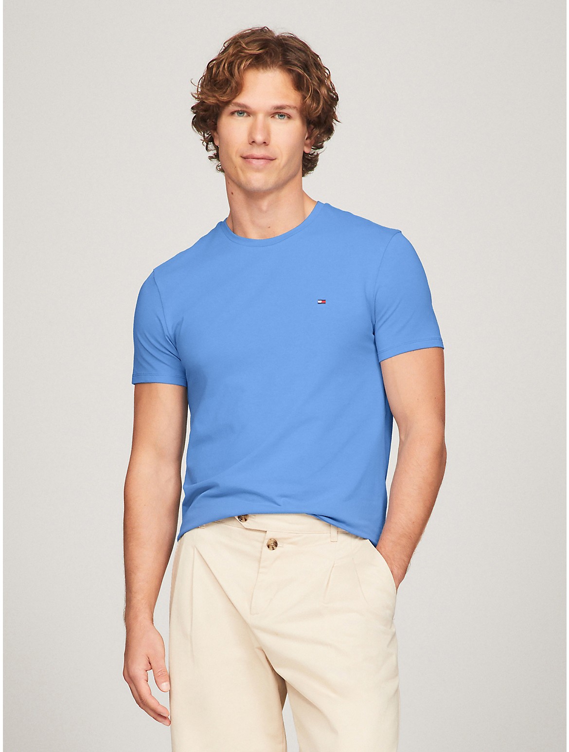 Tommy Hilfiger Men's Slim Fit Premium Stretch T-Shirt