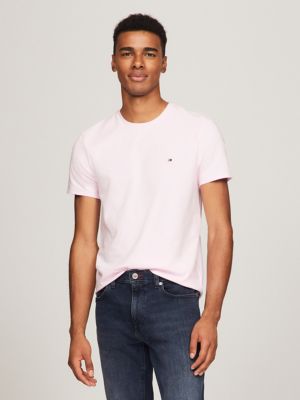 Pink | Men\'s T-Shirts | Tommy Hilfiger USA