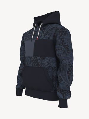 Paisley Logo Hoodie | Tommy Hilfiger USA
