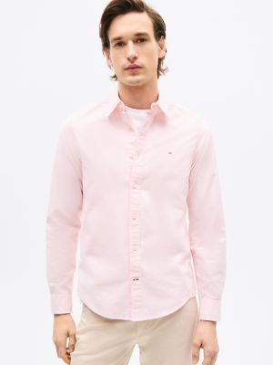 Slim Fit Oxford Shirt, Precious Pink