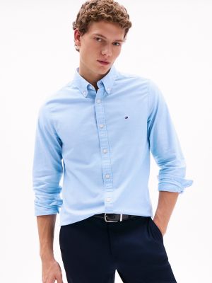 Tommy hilfiger slim fit oxford shirt sales