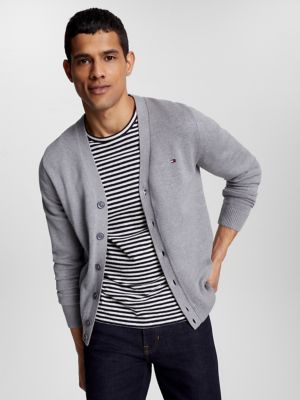 Tommy hilfiger 2024 grey cardigan