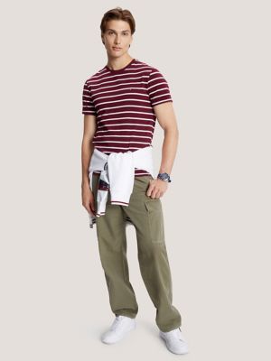 Extra Slim Fit Premium Stripe T-Shirt | Tommy Hilfiger