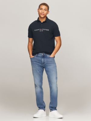 Regular Fit Embroidered Tommy Logo Polo | Tommy Hilfiger USA