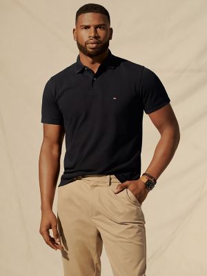 Regular Fit Tommy Polo, Deep Black