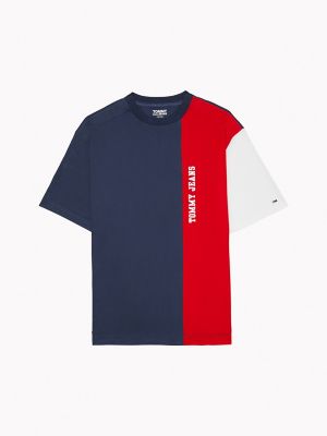 Tommy hilfiger 2024 colorblock shirt