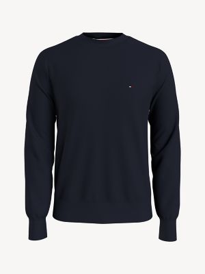 Tommy crew best sale neck sweatshirt