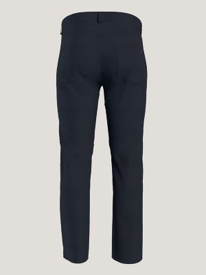Twill Straight Fit Pant, Navy