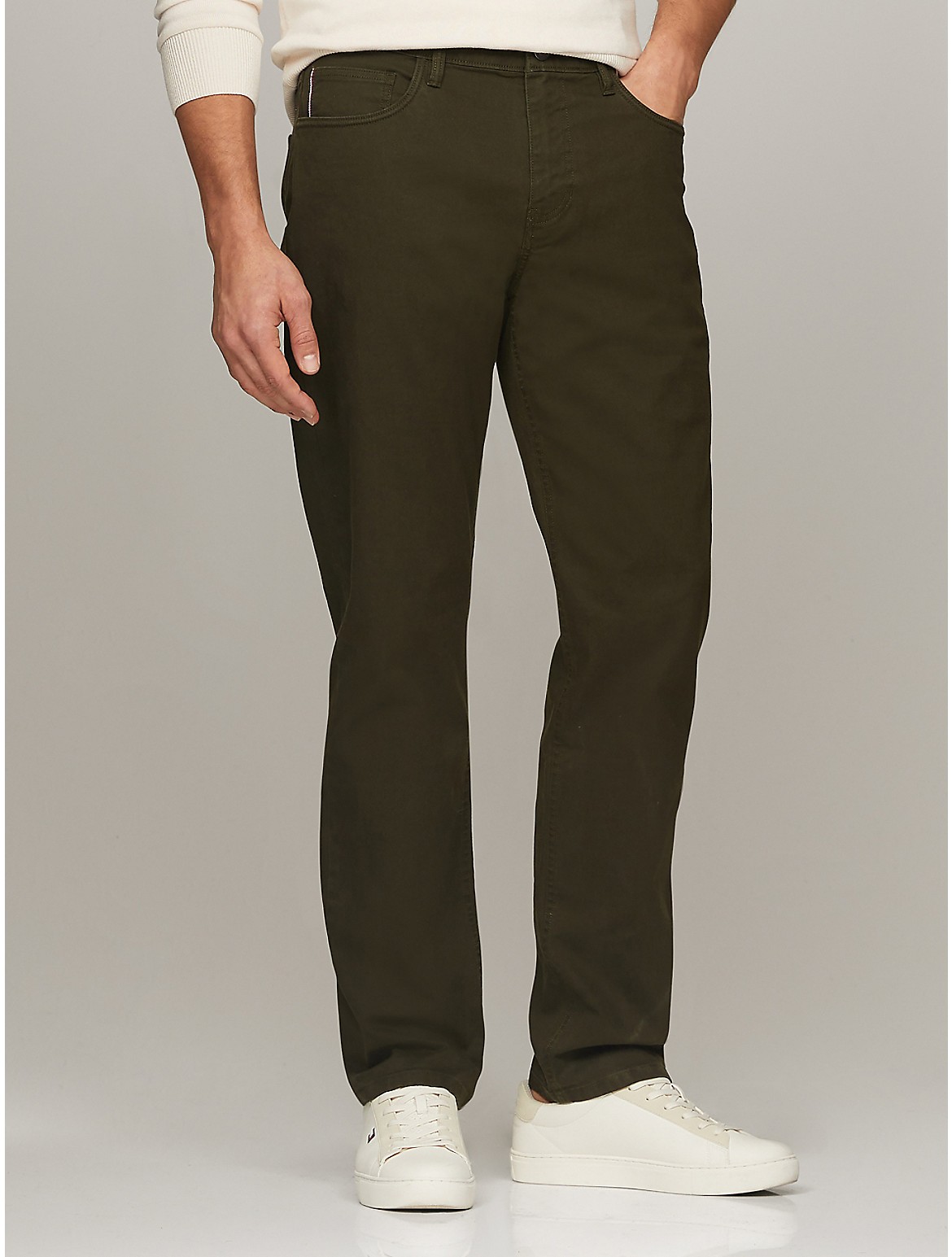 Tommy Hilfiger Men's Straight Fit Twill Pant