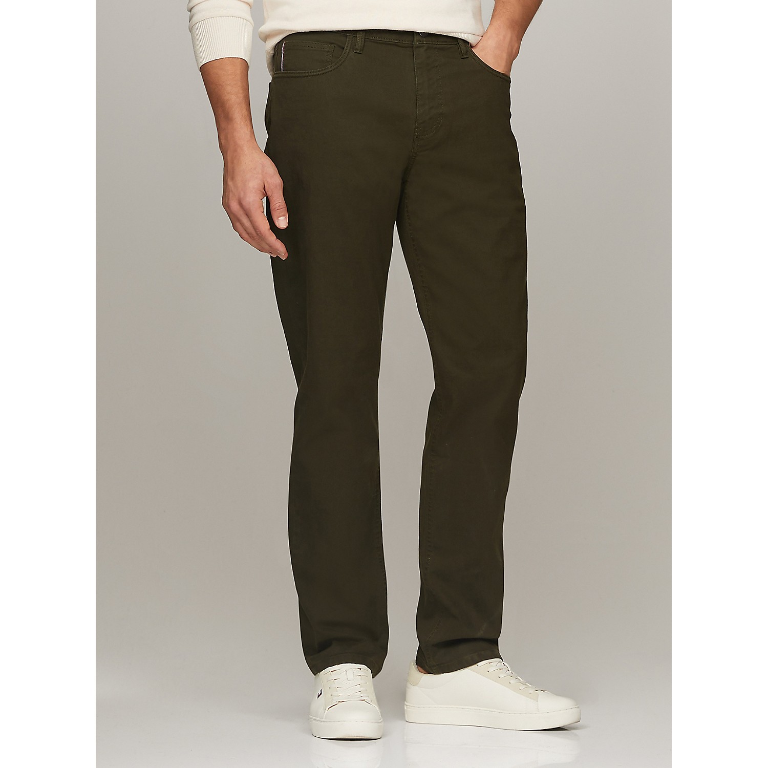 TOMMY HILFIGER Straight Fit Twill Pant