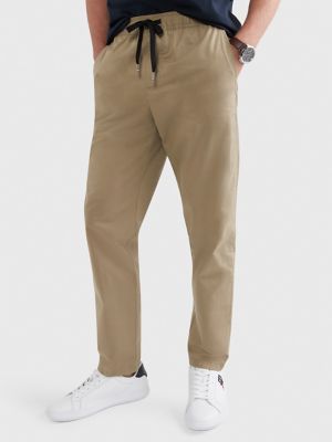 Solid Twill Drawstring Pant | Tommy Hilfiger USA