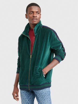 bur Agurk loft TOMMY X ANTHONY RAMOS Velour Track Jacket | Tommy Hilfiger USA