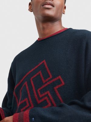 TOMMY X ANTHONY RAMOS Monogram Crewneck Sweater