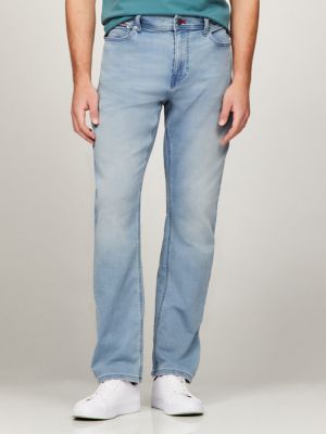 Tommy Hilfiger Mens Straight Fit Jeans (34X32, Rinse) : :  Clothing, Shoes & Accessories