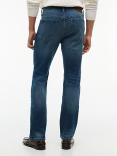 Stretch Straight Jean — Mid Blue Wash Denim 7