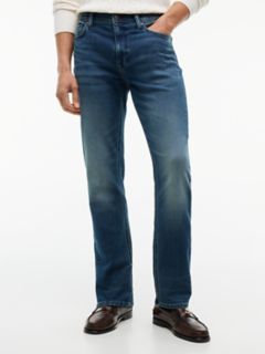 Stretch Straight Jean — Mid Blue Wash Denim 1
