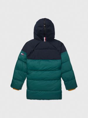 Tommy hilfiger icon 2025 color block parka