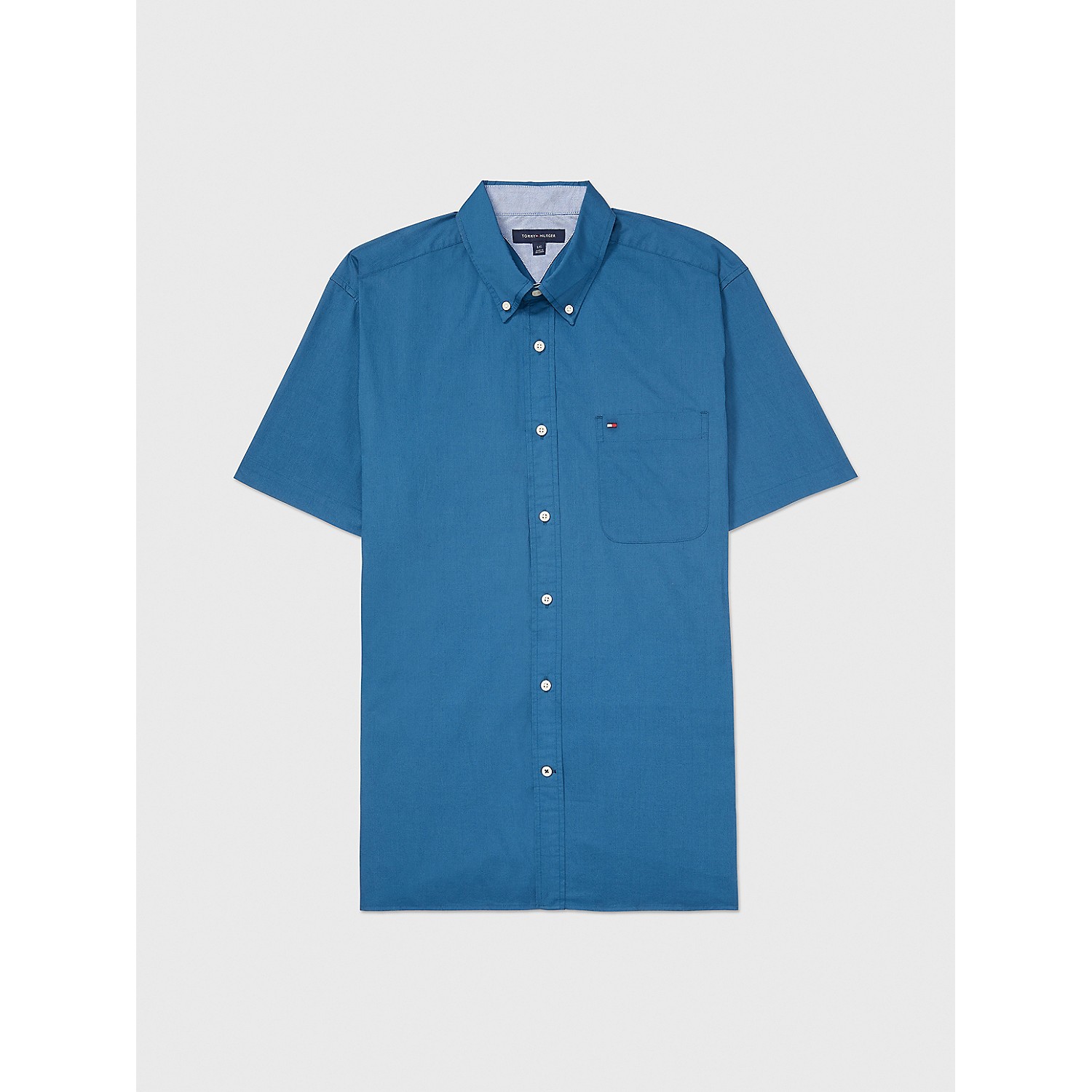 TOMMY HILFIGER Seated Fit Solid Shirt