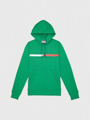 Logo Stripe Hoodie