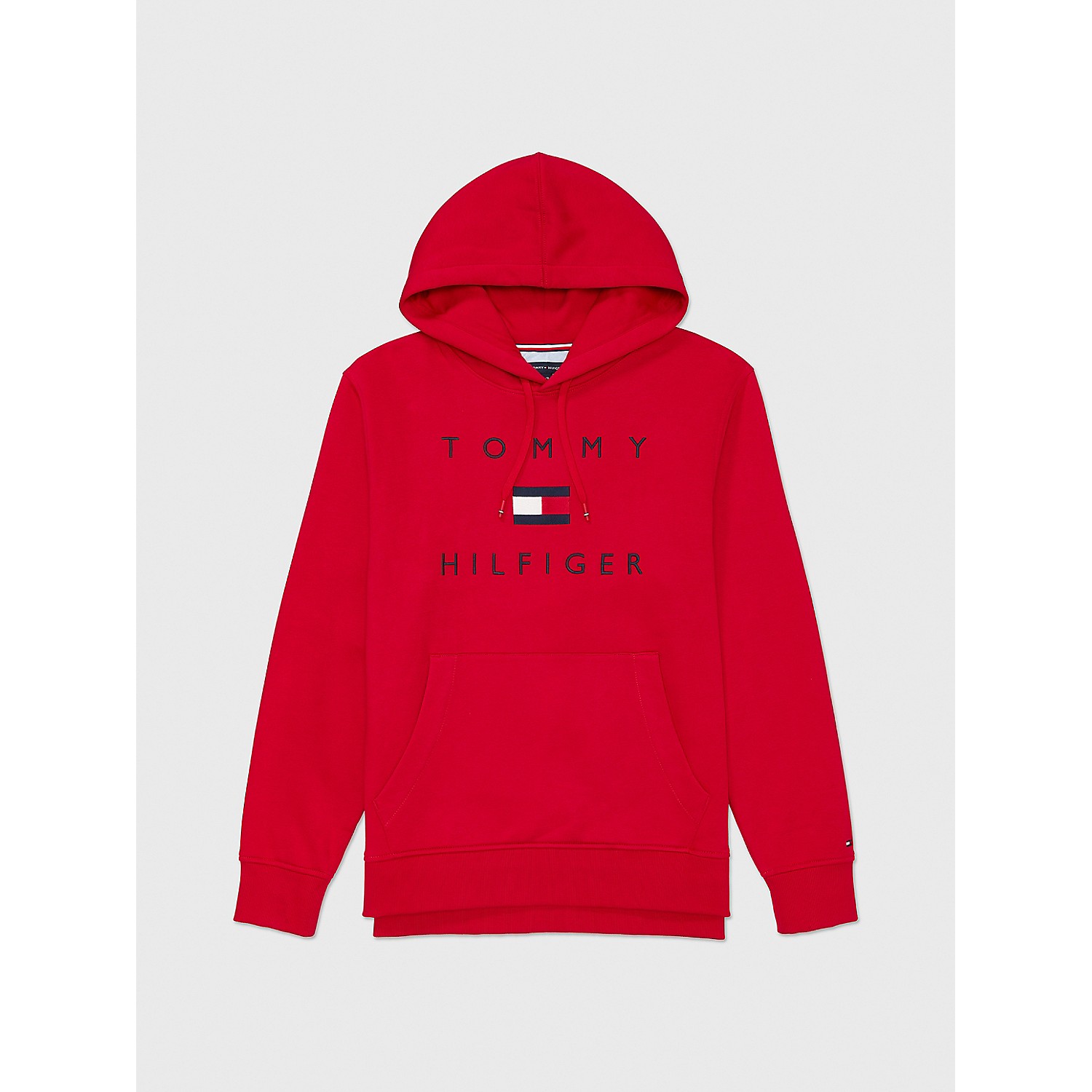 TOMMY HILFIGER Seated Fit Flag Pullover Hoodie