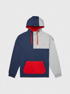 Tommy jeans hotsell colorblock sweatshirt