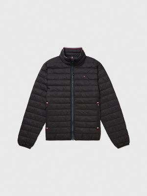 Lightweight Packable Jacket, Black