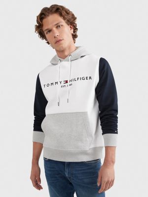 Tommy Logo Colorblock Hoodie Tommy Hilfiger USA