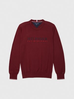 Tommy Hilfiger Womens Crew Neck Sweatshirt : : Clothing, Shoes &  Accessories