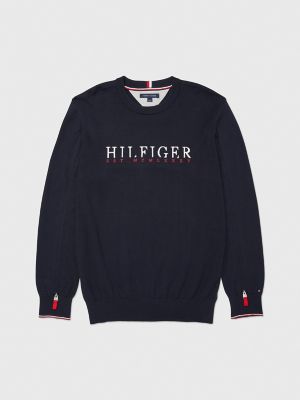 Tommy hilfiger deals crewneck sweater