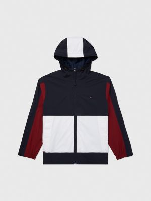 Colorblock Hooded Jacket | Tommy USA Hilfiger