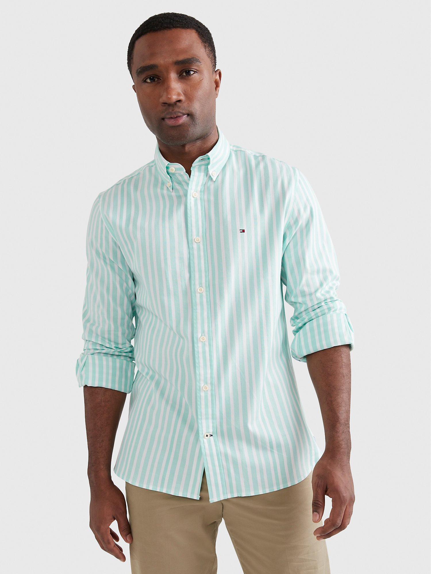 Regular Fit Stripe Shirt | Hilfiger