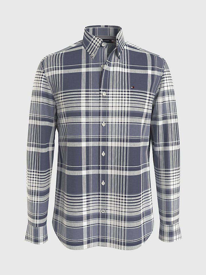 Regular Linen Check Shirt | Tommy Hilfiger