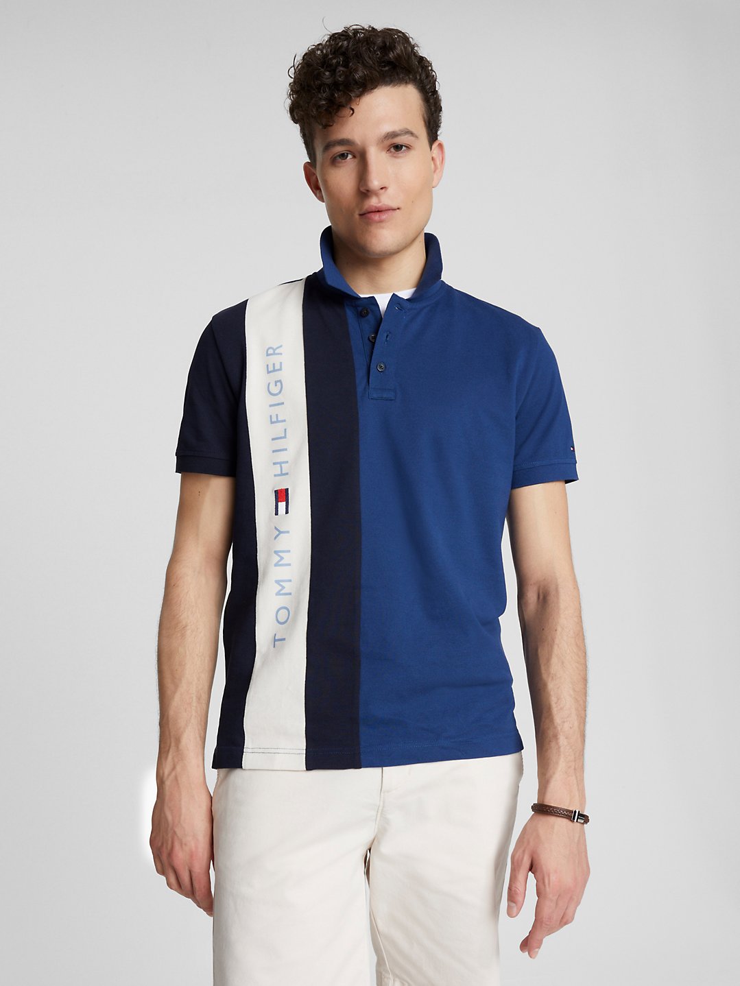 Regular Fit Colorblock Polo | Tommy