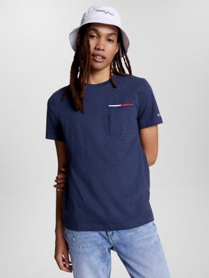 Tommy Flag Pocket T-Shirt | Hilfiger USA Tommy